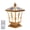 Bronze, variant on Solar Post Cap Light Outdoor, IP66 Solar Pillar Light with Remote Control, 4 Color Modes Fence Post Light for Gate Column, Courtyard, Garden, Villa, Patio and Yard Decor
