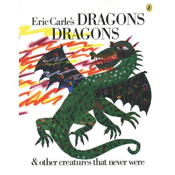 Pre-Owned Eric Carle's Dragons, Dragons (Paperback) 014240103X 9780142401033