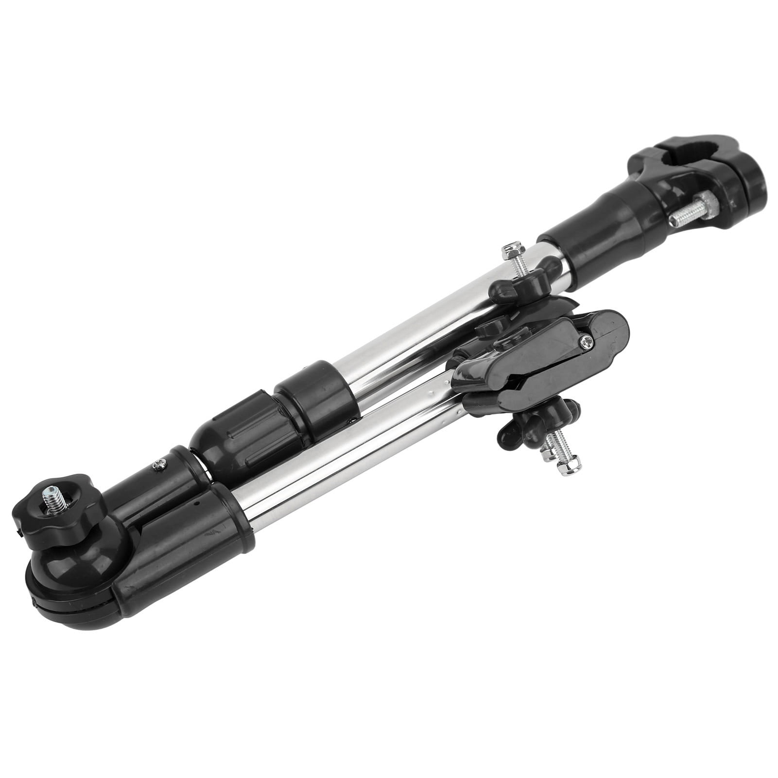 Support Parapluie Réglable 360° Pour Vélo, Poussette Ou Fauteuil Roulant - Clip Multifonctionnel Acier Inoxydable