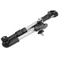 thumbnail image 2 of Sombrilla telescópica para exteriores, color negro, ajustable a 360°, para bicicletas y sillas de ruedas, 2 of 8
