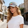 thumbnail image 2 of Chapeau de Visière Extérieur Unisexe avec Design Imprimé à la Mode, Visière Réglable pour Sports et Tenue Décontractée, Accessoire de Protection Solaire pour Toutes les Saisons, 2 of 4