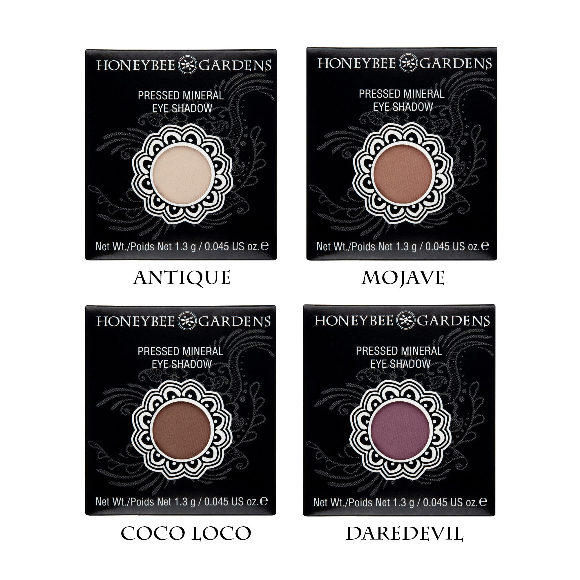 Honeybee Gardens Canyon Sunset Refillable Eye Shadow Palette | Natural Ingredients, Vegan, Gluten Free