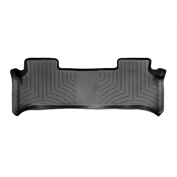 WeatherTech Custom Fit FloorLiners compatible with 2007-2009 Land Rover Rover Range Rover - 2nd Row, Black