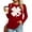 Red, variant on Lenpel Long Sleeve Shirts for Women Plus Size Crewneck St. Patrick's Day Printed Casual Pullover Tops Loose Lightweight Sweatshirts(White,X-Large)