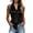 68Black273, variant on Summer Elegant Sleeveless Blouse For Women With Tailored Fit Breathable Satin Shirts For Evening Wear Versatile Top XXL