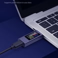 thumbnail image 2 of Capacity Record Type-C Voltage Meter 2302C Usb Meter Cnc Metal Shell Dustproof And Drop-Proof Fast Charging Support, 2 of 8