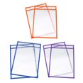 thumbnail image 1 of CUITING 6 Pcs Poches Effaçables à Sec Réutilisables Fournitures pour Enseignants Jouets Éducatifs, 1 of 9