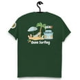 thumbnail image 3 of Gen X Gone Surfing – Retro Beach Vibes T-Shirt (Forest Green, 5XL), 3 of 3
