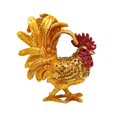thumbnail image 1 of Figura de pollo esmaltado Yuyangstore Joyero organizador de joyas aleación Oro, 1 of 8
