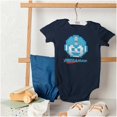 thumbnail image 4 of Classic Video Game Pixelated Mega Man Romper Boys or Girls Infant Baby Brisco Brands 12M, 4 of 6