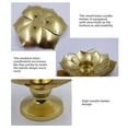 thumbnail image 3 of Unique Pauline Lamp Shape Decorative Candlestick Elegant Metal Candle Holder, 3 of 10