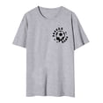 thumbnail image 4 of Trendfront Womens Soccer Mama T Shirt Somebody Loud Mouth Soccer Mama Back Print Short Sleeve Sports Fan Graphic Tees, 4 of 5