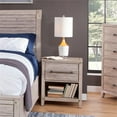thumbnail image 2 of American Woodcrafters Aurora White-washed Wood 1-drawer Nightstand, 2 of 7