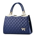 thumbnail image 1 of Bolsos adecuados para el viaje diario de las mujeres Bolso de hombro de cuero artificial,Bolsos de gran capacidad, 1 of 5