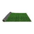 thumbnail image 2 of Ahgly Company Indoor Square Abstract Green Modern Area Rugs, 7' Square, 2 of 4