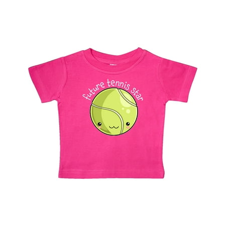 

Inktastic Future Tennis Star- Cute Tennis Ball Gift Baby Boy or Baby Girl T-Shirt