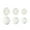White, variant on Cancelling Earbud Tip Covers Comfortable Enhances Sound Frequency Experience Daily Use For Air 4 Isolating