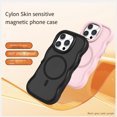 thumbnail image 2 of MagSafe Magnetic Wireless Charging Solid Color iPhone Case for 12-16 Pro Max, 2 of 7