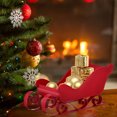 thumbnail image 5 of 2 Santa Sleigh Metal Tabletop Figurines for Christmas Decor, 5 of 5