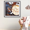 thumbnail image 2 of Cuadros Decorativos 5D DIY taza de café de la mañana completo redondo diamante pintura mosaico cuadros abstractos JShteea Nuevos Originales, 2 of 9