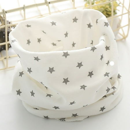 

Staron Autumn Winter Boys Girls Baby Cute Scarf Cotton O Ring Neck Scarves
