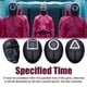 thumbnail image 2 of Squid Game Black Mask Cosplay Casco Máscaras Halloween Props,triangular Afortunado Sencillez, 2 of 5