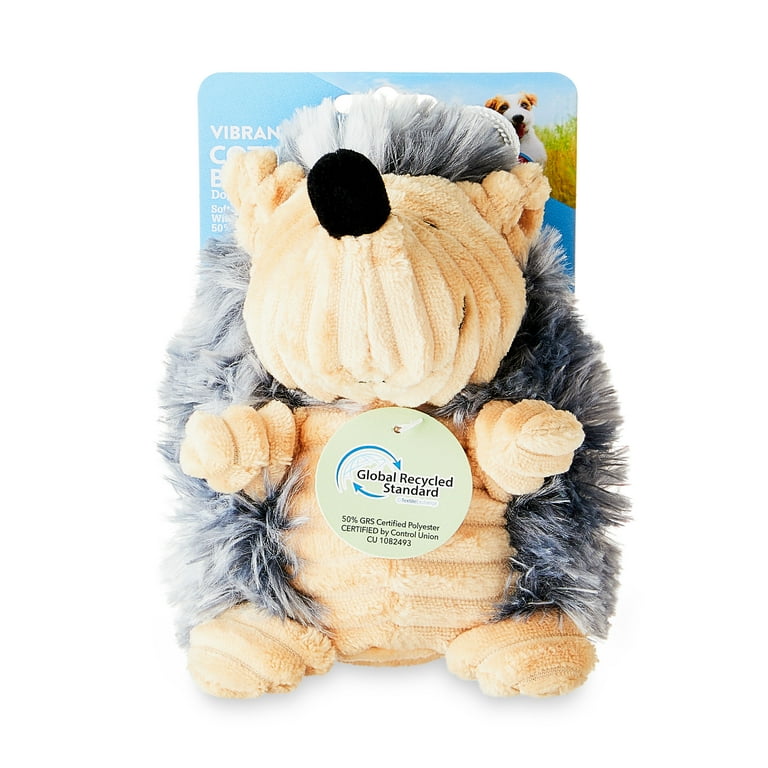 Vibrant Life Cozy Buddy Hedgehog Squeaky Dog Toy Walmart