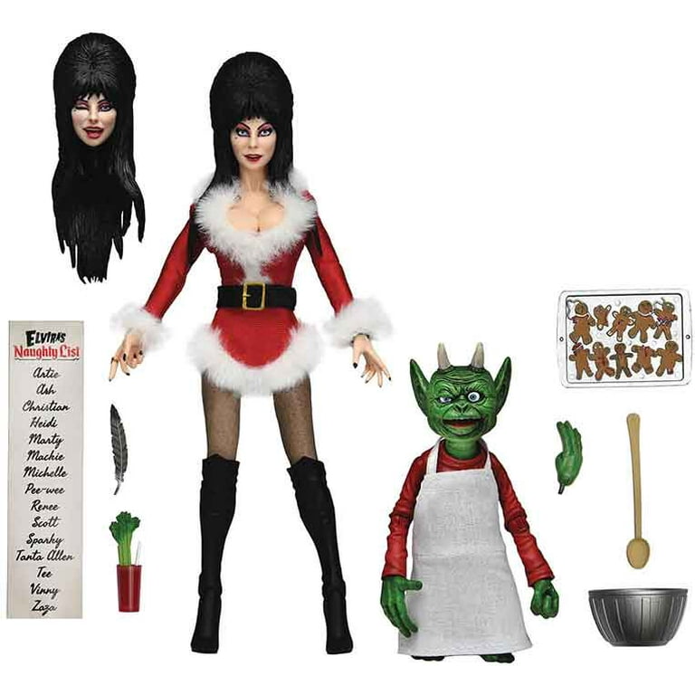 Elvira's Scary Christmas - NECA 8 inch Action Figure for Horror