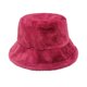 thumbnail image 4 of Sombrero de pescador de imitación de piel de conejo para mujer, Sombrero de Panamá cálido de alta calidad para exteriores, otoño e invierno, nuevo Color sólido, 4 of 5