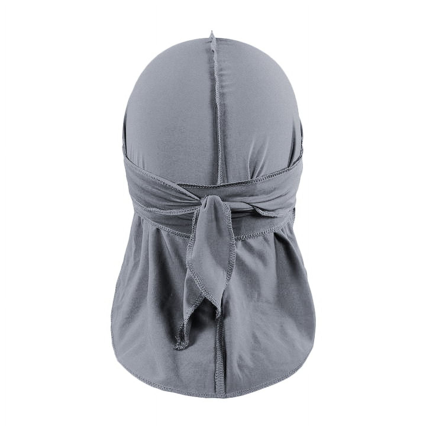 Preto Branco Durag Boné Cetim Du-rag Confortável Ultra Estiramento  Stretchable Malha Respirável Malha Bandana Boné - Redes De Cabelo -  AliExpress