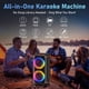 thumbnail image 5 of Máquina de karaoke Jokmic con 2 micrófonos inalámbricos Bluetooth, 5 of 9