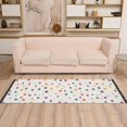 thumbnail image 2 of Yayeee Runner Rug for Bedroom 2'x6' Machine Washable Hallway Non Slip Mat, Beige Stars, 2 of 8