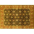 thumbnail image 1 of Ahgly Company Indoor Rectangle Oriental Yellow Industrial Area Rugs, 7' x 10', 1 of 4