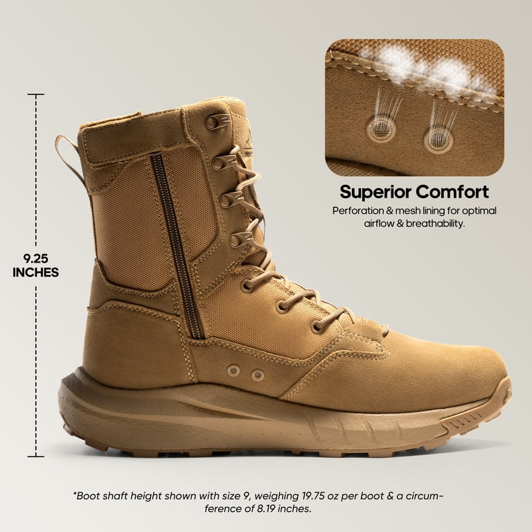 〽️Men\'s Coyote Nortiv 8 Tactical Hiking Lightweight Arch Support Work Boots NORTIV 8 Men main image 3