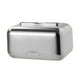 thumbnail image 1 of Rectangular ARC esquinas caja de pañuelos para mesa de escritorio utiliza Plata, 1 of 2