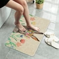 thumbnail image 2 of Qocolhg Carrots Bunny Happy Easter Kitchen Mats,Spring Home Decor Kitchen Rugs for Floor,Easter Doormat Spring Welcome Mat,Easter Bathroom Rugs Front Door Mat Indoor Outdoor Entrance Decor Clearance, 2 of 8