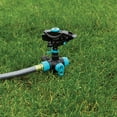 thumbnail image 5 of Gilmour 821933-1001 Circular Sprinkler-Adjustable 5,800 sq. ft., Medium Duty Circula Spike, Black/Aqua, 5 of 7