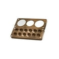 thumbnail image 1 of Wood Palette Tray Wooden Paint paint container Box, Paint Container Travel Paint Case Mixing 12 Grids, 1 of 9
