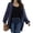 Blue, variant on Womens Oversized Chunky Open Front Cardigan Sweaters Cable Knit Long Sleeve Cardigans Outwear Coats