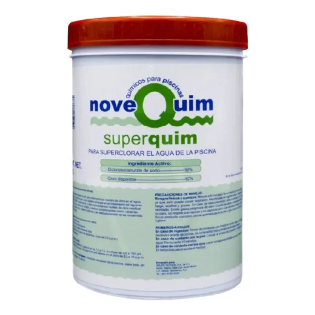 Dicloro para Alberca Rápida Cloración, Superquim de 1 Kg