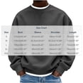 thumbnail image 7 of Mineart Men's Crewneck Sweatshirt Long Sleeve Fall Oversized Pullover Tops Loose Fit Athletic Comfy Basic Shirts, 7 of 7