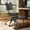 Black, variant on HomeMiYN Ergonomic Cross Legged Chair for Home Office, 360° Swivel ADHD Chairs, Adjustable Seat and Backrest Height Meditation Chair, PU Leather Criss Cross Desk Chair with Wheels, Black