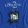 thumbnail image 2 of The Conjuring 2 Poster Women's T Shirt, Royal, Large, 2 of 6