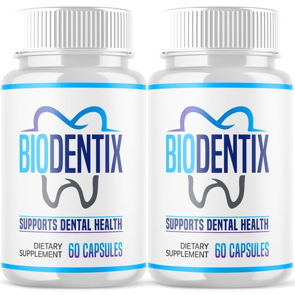 Biodentix Advanced Dental Probiotic Formula for Healthy Teeth and Gums All Natural Bio Dentix 120 Capsules