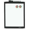 "QuartetÂ® Magnetic Dry-Erase Board, 8 1/2"" x 11"", Black Frame"