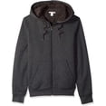 thumbnail image 1 of Mens Sherpa Lined Full-Zip Hooded Fleece Sweatshirt Sweatshirt, 1 of 3