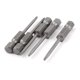 thumbnail image 1 of 5 piezas de punta T7 magnética de destornillador Torx de 2 mm con vástago hexagonal de 1/4" y longitud de 50 mm, 1 of 3