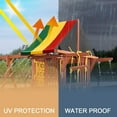 thumbnail image 2 of 52 inch x 90 inch Swing Set Replacement Tarp for Play Set Outdoor, Multi-Color, 2 of 3