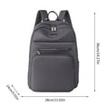 thumbnail image 2 of Casual Daypack for Women Lightweight Water Resistant Multi Pocket Multi Layer Zipper Travel Backpack,for Daily Commute Travel Use, 2 of 3