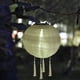 thumbnail image 2 of Lámpara Solar Nailon para Festivales Impermeable Color Beige 5 Uds., 2 of 8